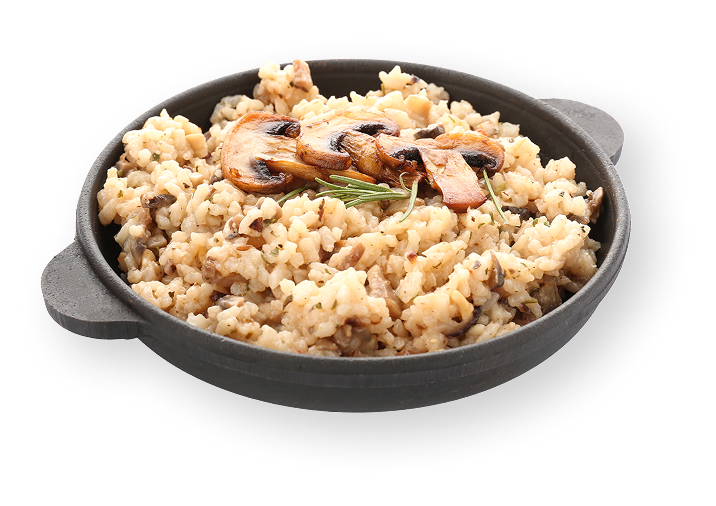 Risotto de Palmito y Champiñones 4