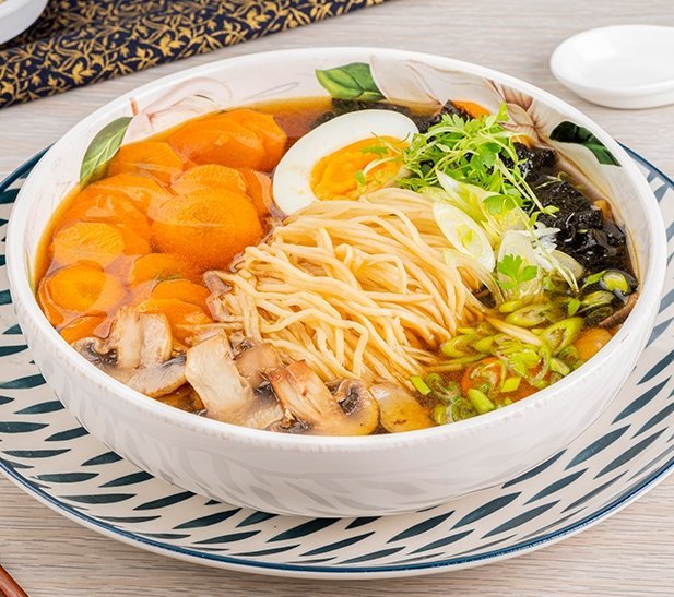 Sopa oriental con palmito Gustadina