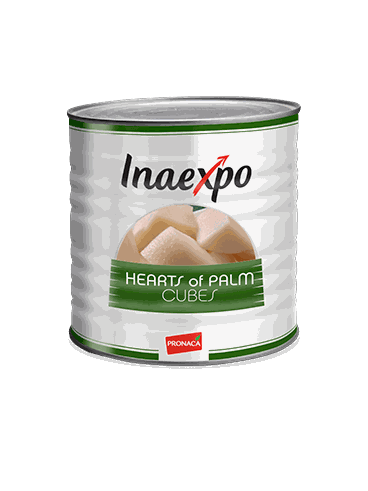 Palmito en cubos 800 gramos